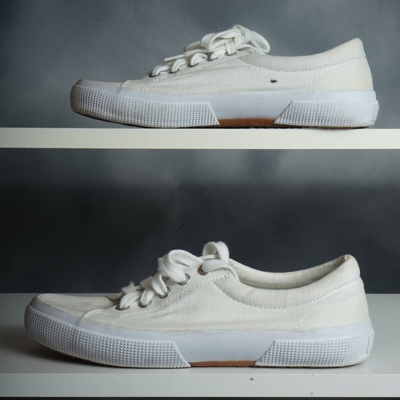 #16 Ralph Lauren - Jolie Ne Women’s White Shoes | Size 7B - Picture 9 of 9